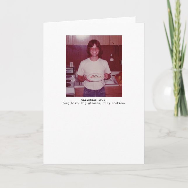 Carte de voeux de 1975 vacances (Devant)