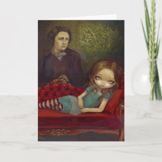 Carte de voeux de "Alice et de Lewis"