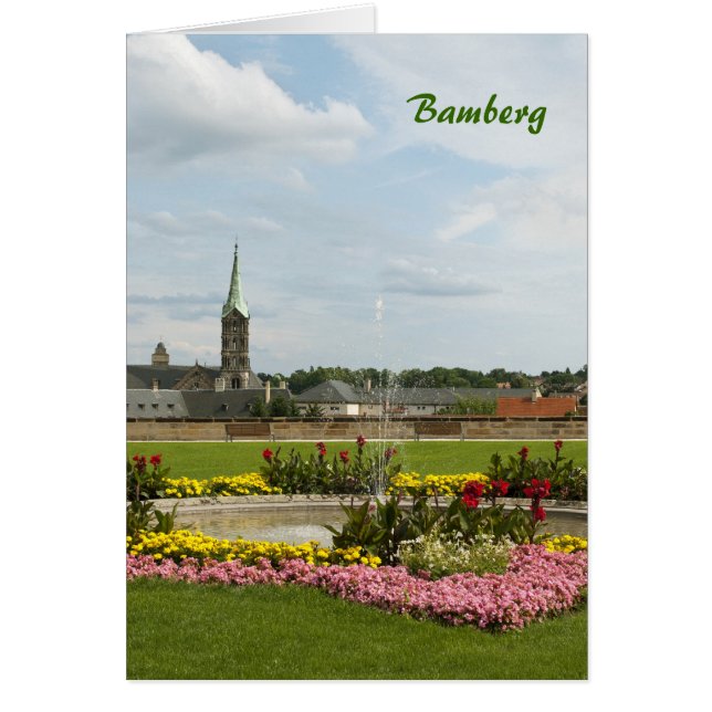 Carte de vœux de Bamberg (Devant)