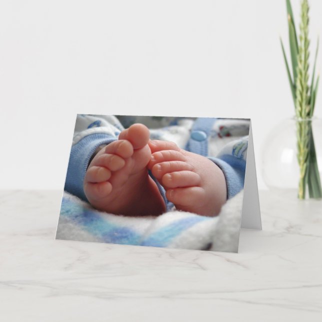 Carte de voeux de bébé (Devant)