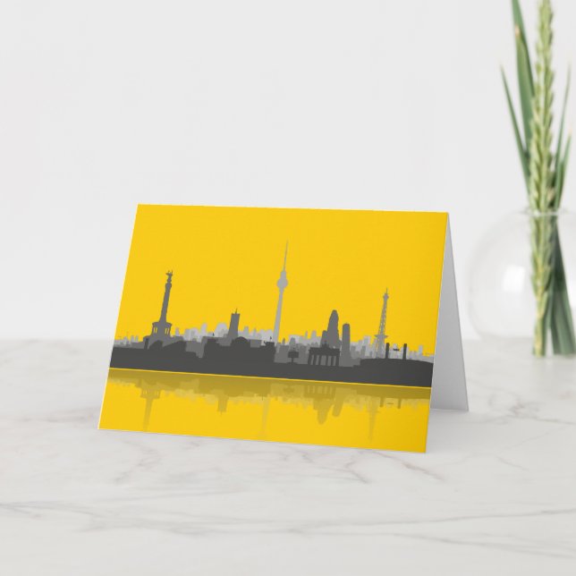 Carte de voeux de Berlin City (Devant)