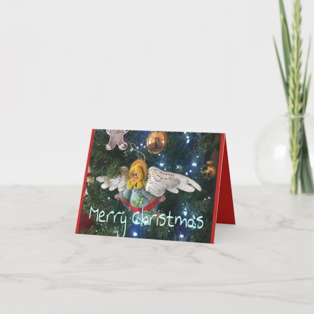 CARTE DE VOEUX DE BONNE ANNÉE DE JOYEUX NOËL (Devant)