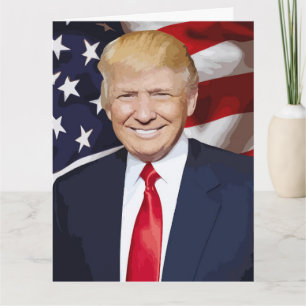 CARTE DE VŒUX DE BONNE SANTÉ À DONALD TRUMP