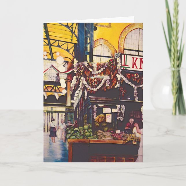 Carte de vœux de Budapest pour le brunch (Devant)