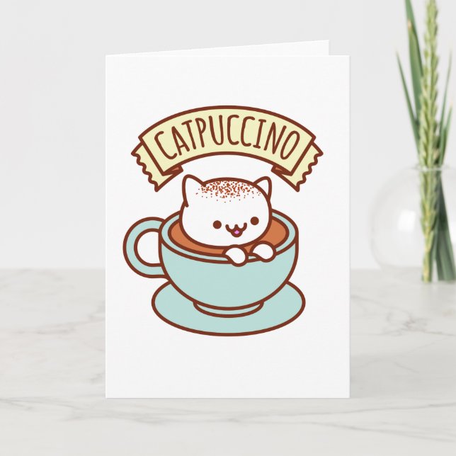 Carte de voeux de CATPUCCINO (Devant)