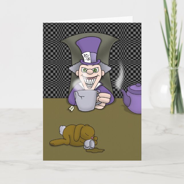 Carte de vœux de Chapelier Fou (Devant)