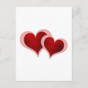Carte de voeux de coeurs de Saint-Valentin