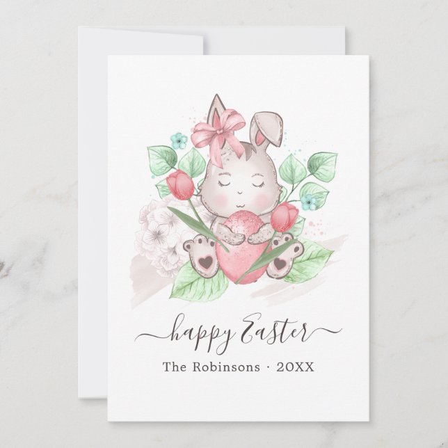 Carte de vœux de collage de photos de famille pour (Devant)