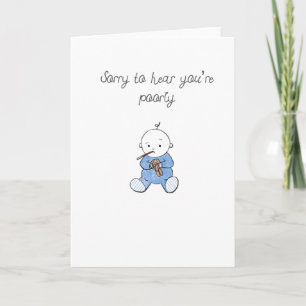 Carte de voeux de conception doodé mignonne obteni