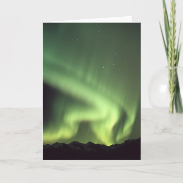 Carte de voeux de danse de ciel (Devant)