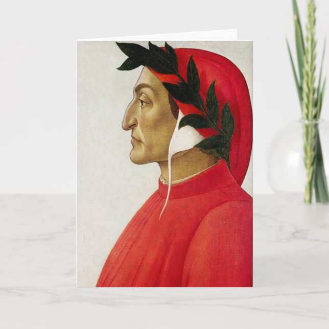 Carte de voeux de Dante (Devant)