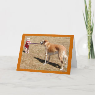 Carte de voeux de détermination