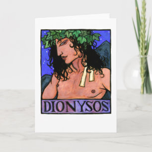 Carte de voeux de Dionysos