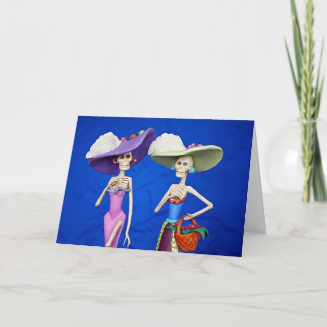 Carte de voeux de DOS Catrinas (Devant)