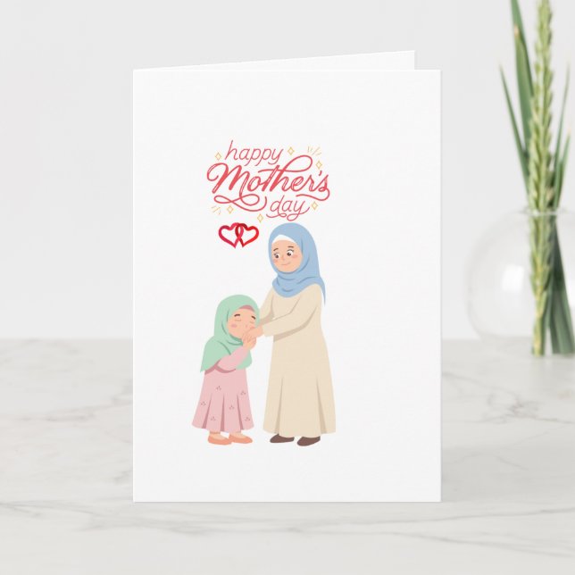 Carte de voeux de fête des mères / fleurs florales (Devant)