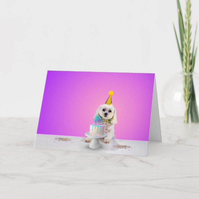 Carte de voeux de fête - Vierge à l'intérieur 5x7 (Devant)