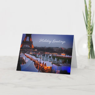 Carte de vœux de fêtes