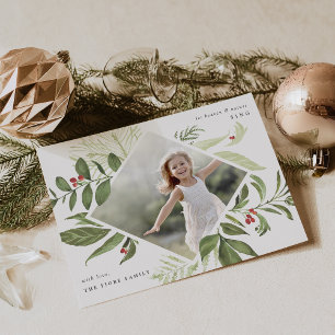 Carte de vœux de fêtes Bountiful   Photo