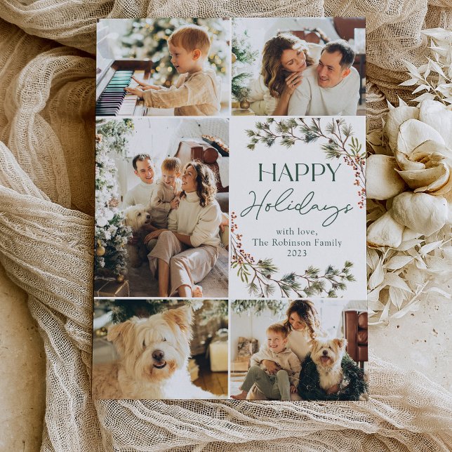 Carte de vœux de fêtes de Modern Family avec photo (Créateur téléchargé)