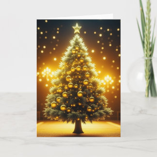 Carte de vœux de fêtes joyeuses