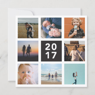 Carte de vœux de fin d'année 2017