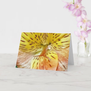 Carte de vœux de fleurs