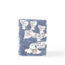 Carte de voeux de gâteau Ghoarly