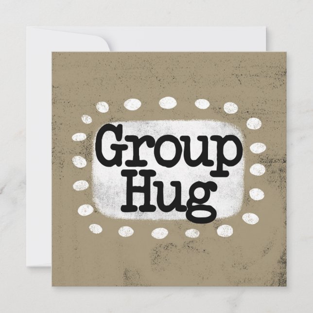 Carte de voeux de groupe (Devant)