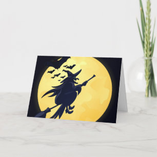 Carte de voeux de Halloween