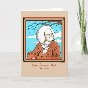 Carte de voeux de "Johann Sebastian Bach"