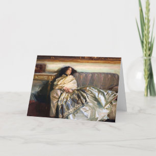 Carte de voeux de John Singer Sargent Nonchaloir