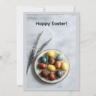 Carte de vœux de Joyeuses Pâques