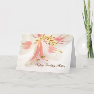 Carte de vœux de joyeux anniversaire Mère Lily