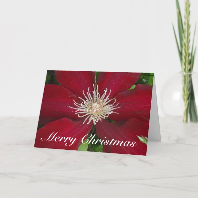 Carte de voeux de Joyeux Noël (Devant)
