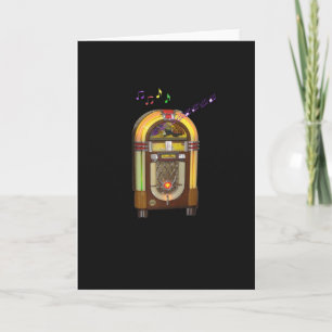 CARTE DE VOEUX DE JUKE-BOX DE WURLITZER