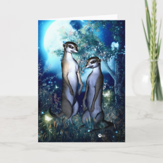 Carte de voeux de Kats de mamans