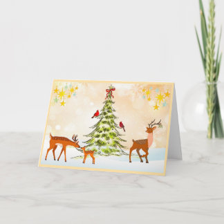 Carte de vœux de la beauté de la nature