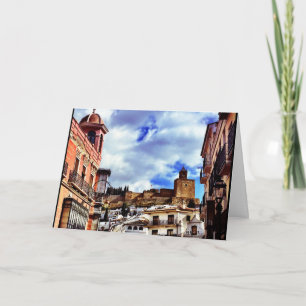 Carte de voeux de la collection de l'Espagne de