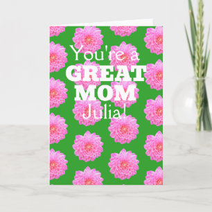 Carte de vœux de la fête des Mères Julia par Jo Im