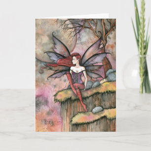 Carte de vœux de la jolie fée ~ Vierge