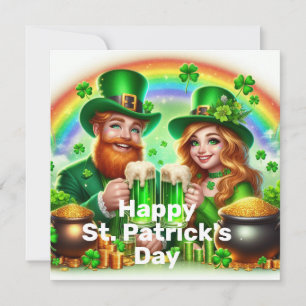 Carte de vœux de la Saint-Patrick