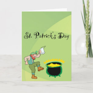 Carte de vœux de la Saint-Patrick