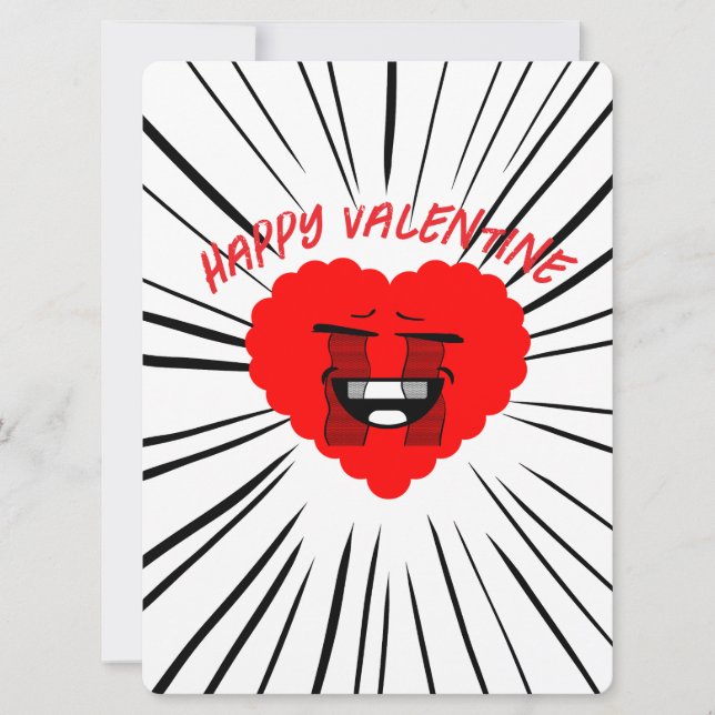 carte de vœux de la Saint-Valentin (Devant)