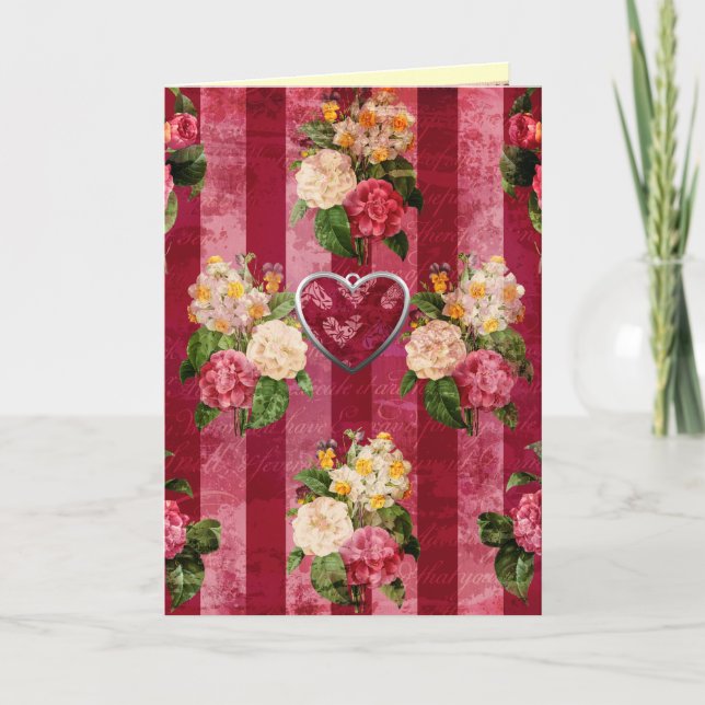 Carte de voeux de la Saint-Valentin (Devant)