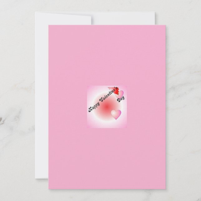 Carte de vœux de la Saint-Valentin (Devant)