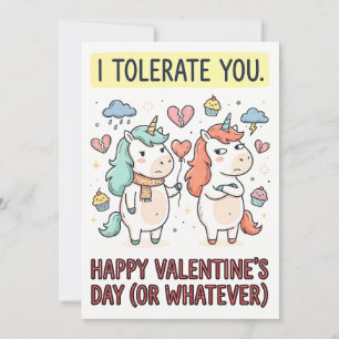 Carte de vœux de la Saint-Valentin avec citation d