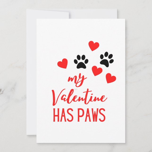 Carte de vœux de la Saint-Valentin avec une photo  (Devant)