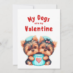 Carte de vœux de la Saint-Valentin avec une photo 