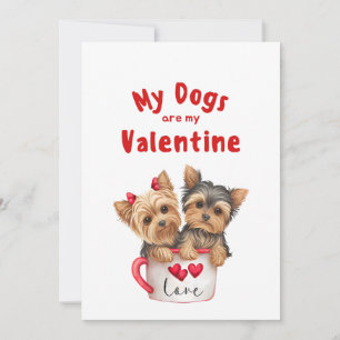 Carte de vœux de la Saint-Valentin avec une photo