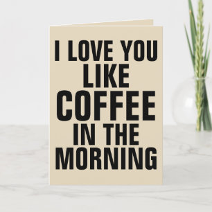 CARTE DE VOEUX DE LA SAINT-VALENTIN CAFE